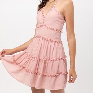 Ruffled Hem Dress